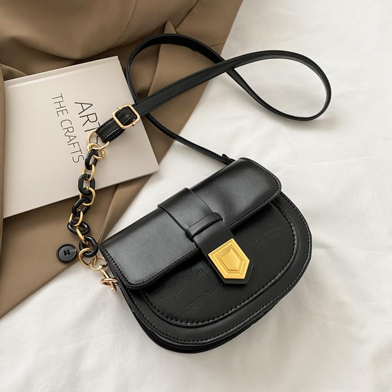 Dame vår/sommer steiner mønster PU mykt skinn salveske Uformell en skulder skrå veske