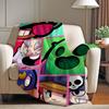 Funny gameB Bra W Wl S Stars Blanket For Sofa Office Bed Plane Travel Sleep Read Relax Camping Soft And Warm