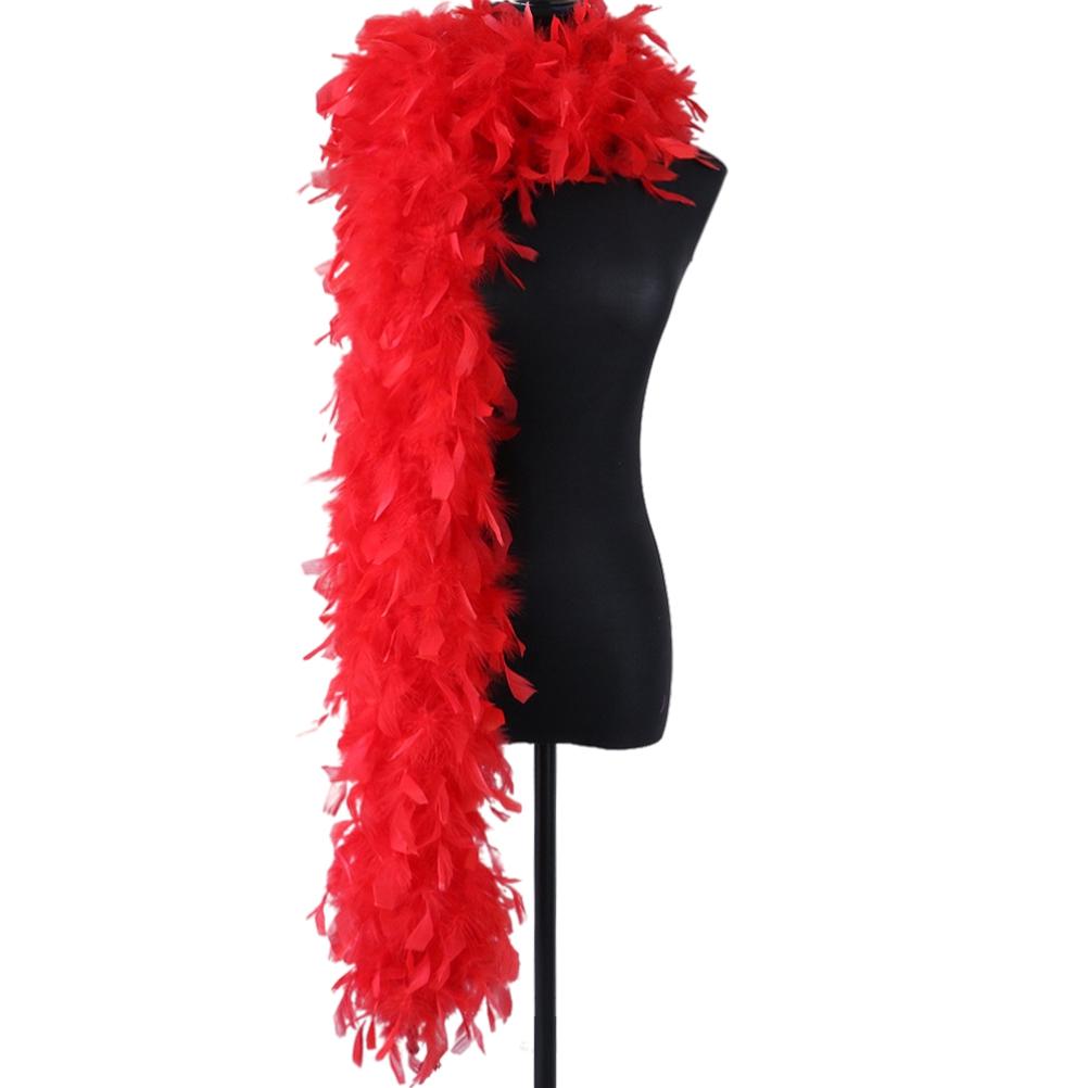 Artificial Feather Boa Environmental Friendly Boa for Crafts Party Supplies Girls Dress Up Costume Props