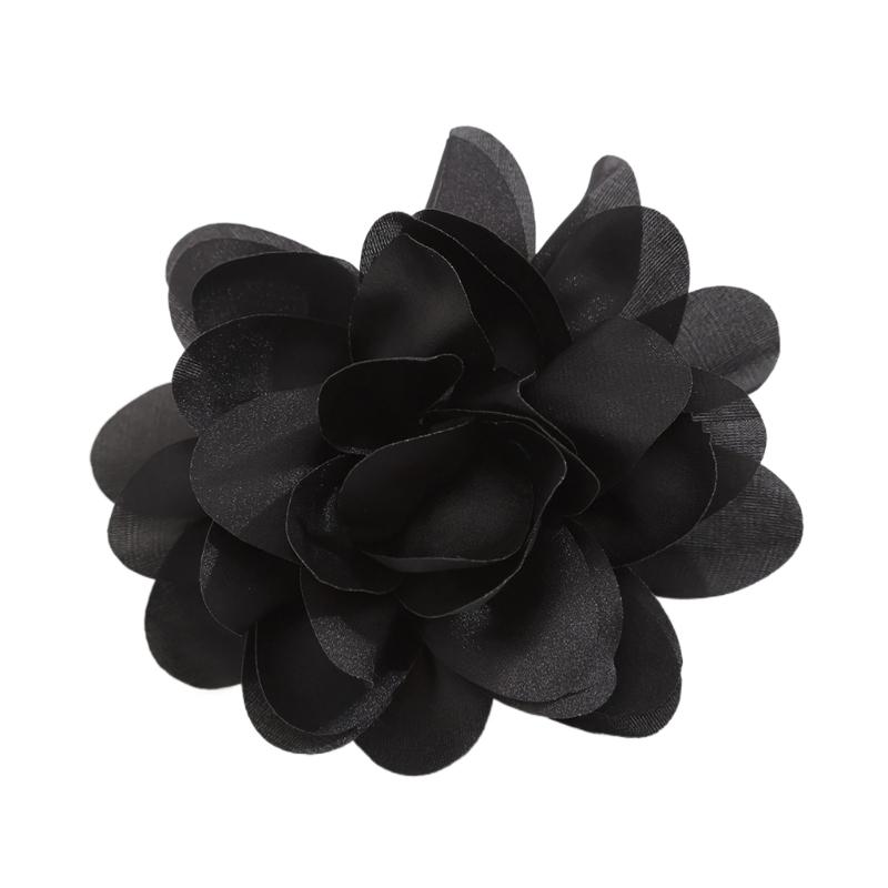 Fashionable Fabric Flower Brooch Unique Fabric Flower Lapel Pin Dainty Brooch Pin for Anniversary Celebrations