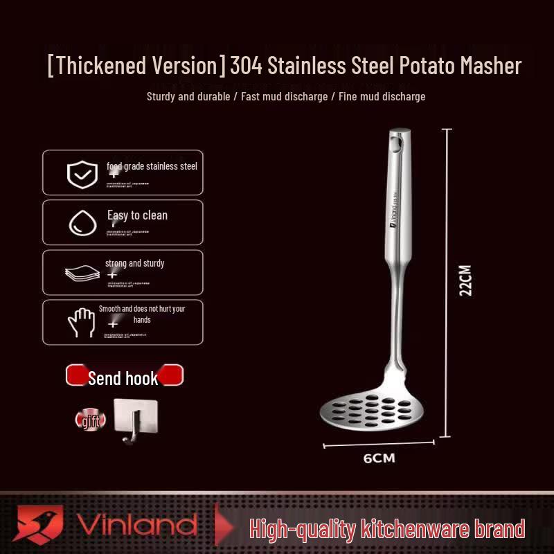 Premium 316 Stainless Steel Food Masher