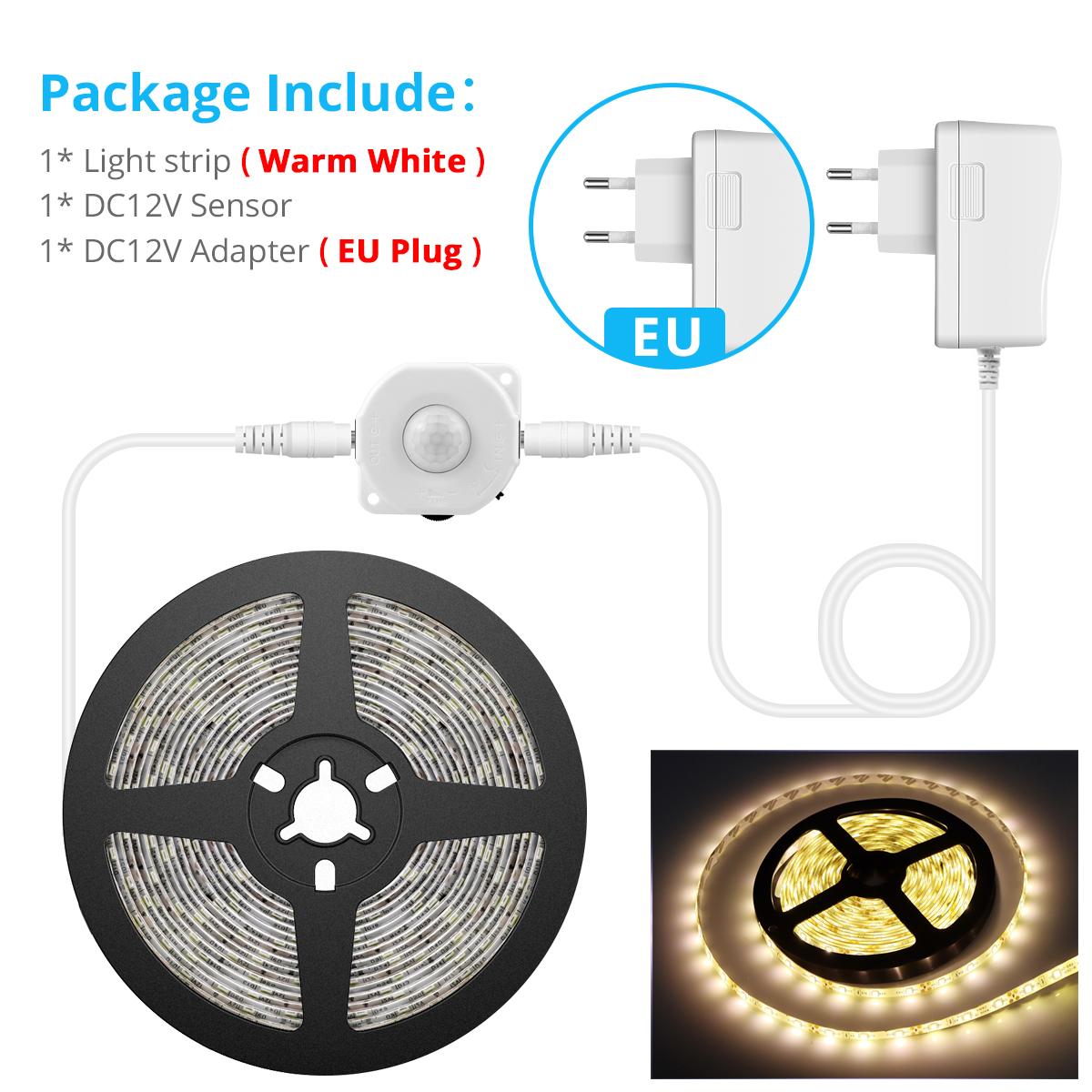 

Автоматическое включение/выключение PIR датчик движения светодиодная лента ночник автомобильная светодиодная лента спальня кухня украшение 110 В 220 В до 12 В 1m