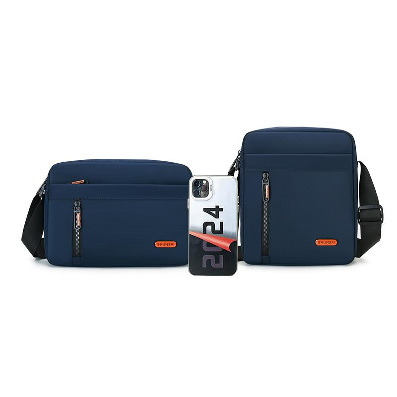 Pánská kabelka přes rameno Módní ležérní nylonová pánská taška messenger Stylový elegantní design Lehká pánská crossbody taška přes rameno