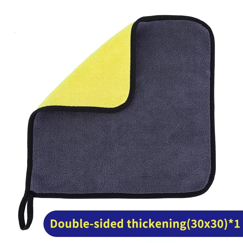 

1/3/5pcs Microfiber Cleaning Accessories Car Accesories Auto Detailing Drying Towel Cloths Professional Wash Absorbent Otto the Superfine Fiber
