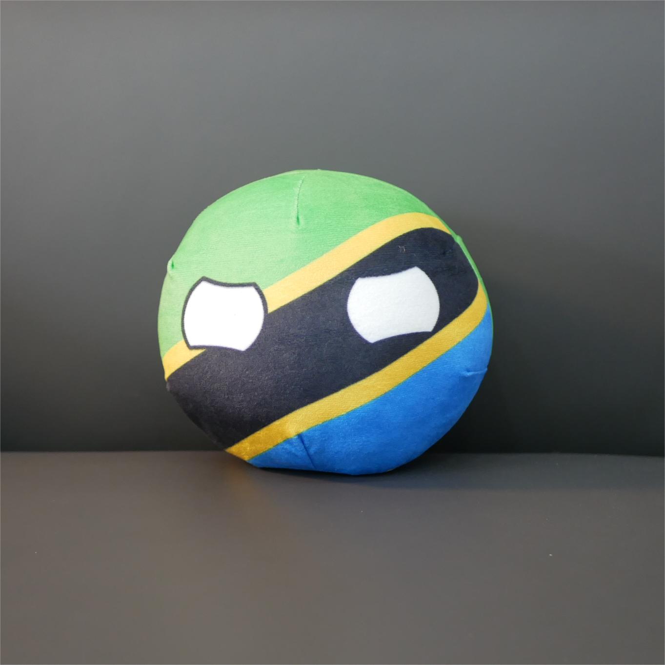 8/20cm Vietnam Polandball Plüschpuppe Tonga Tansania Tadschikistan Salomonen Countryball Anhänger Spielzeug Geschenk 8cm Pendant