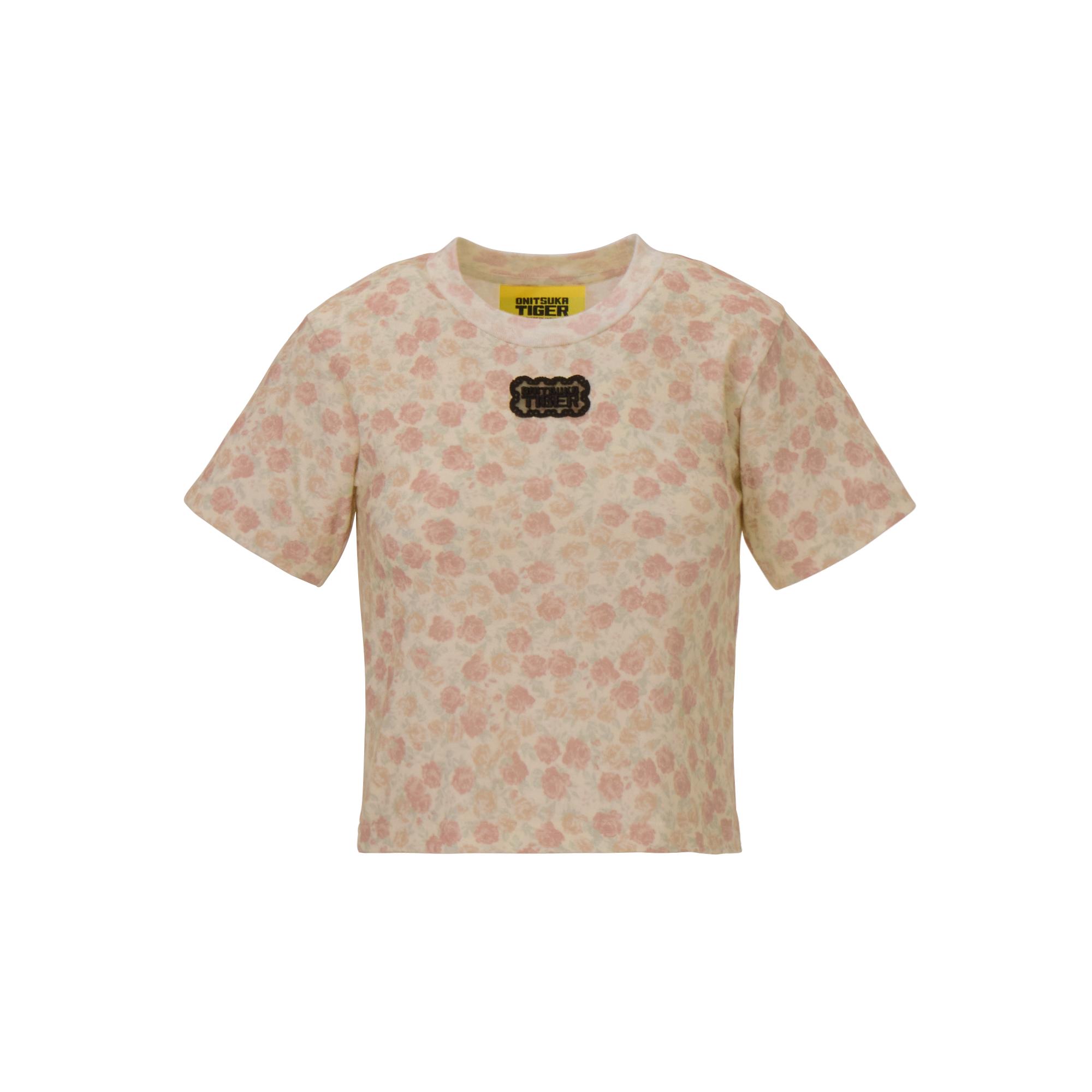 Onitsuka Tiger Regular T Shirt Women s Pink 2182B636-700 L