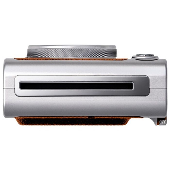 Appareil photo instantané - fujifilm - instax mini evo - couleur brun - bluetooth - flash intégré