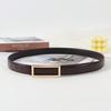 New Women's Belt Rectangle Buckle Fashion Versatile Casual Decoration Jeans Belt Women