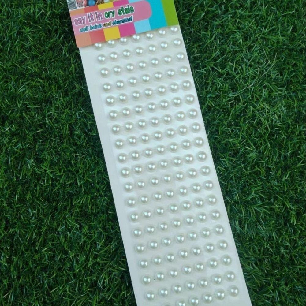 Round Shape Acrylic Crystal Stickers Colorful Design Diamond Stickers  for Kids DIY Crafts