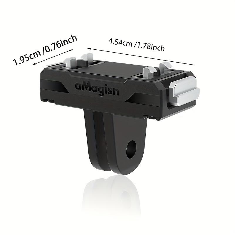 Insta360 AcePro/2/Ace Magnetic Quick Release Mount - Portable, Durable Plastic Bracket for Tripod & Selfie Stick Accessories