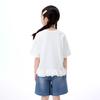 Girls' Antibacterial Cartoon Print Short Sleeve T-Shirt