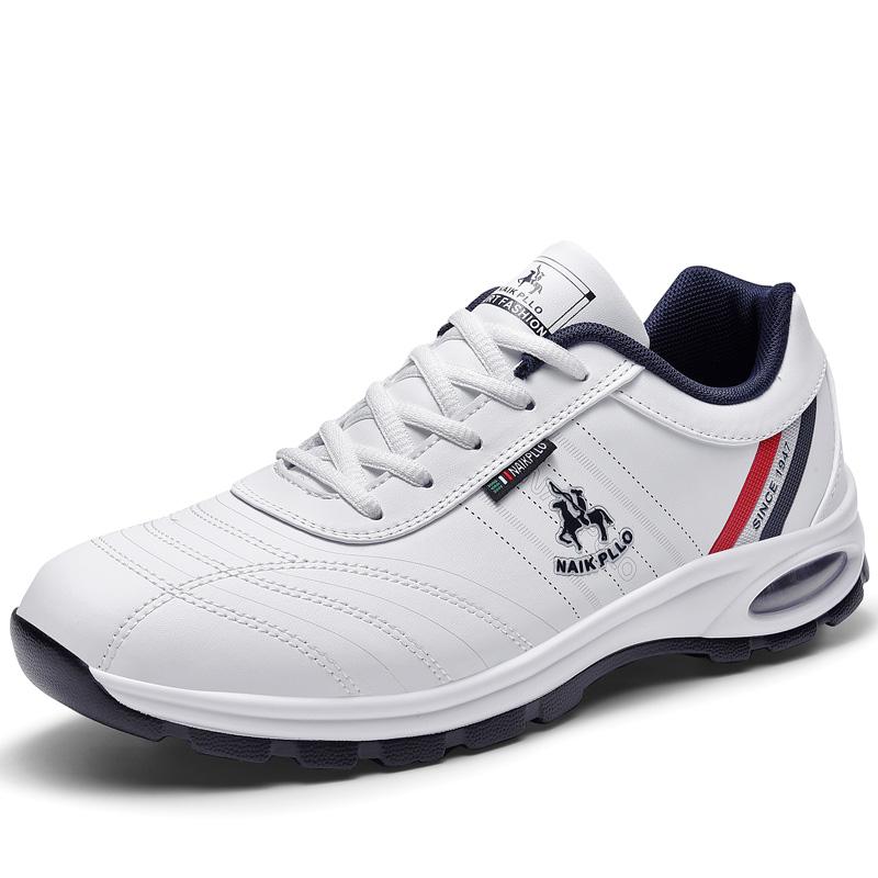 New Golf Shoes for Men Outdoor Comfortable Walking Sneakers Non Slip, Nail Free, Lightweight Lace Up Golf Shoes