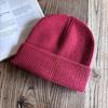 Knitted Beanie Hat Men Women Winter Warm Streetwear Casual Couple Cap