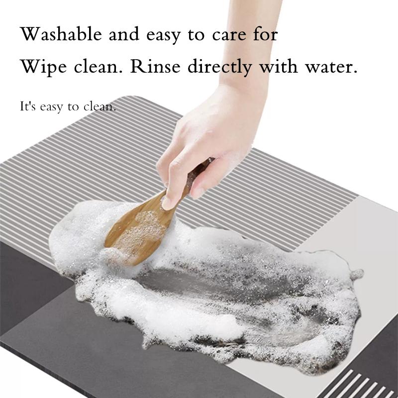 Luxury Nordic Bath Mat Super Absorbent Bathroom Mats Anti Slip Quick Dry Foot Floor Mat Shower Toilet Rug Doormat Carpet