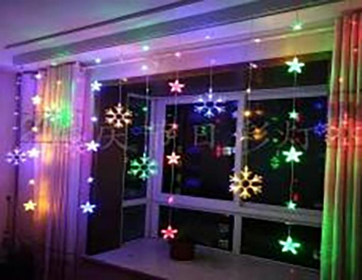 Samsung LED Curtain String Lights - Stars & Moon Decoration for Festivals