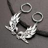Eagle Birds Earrings for Women Girl Stainless Steel Drop Earring Animal Bird Charms Hoop Earrings Punk Cool Jewelry Gifts