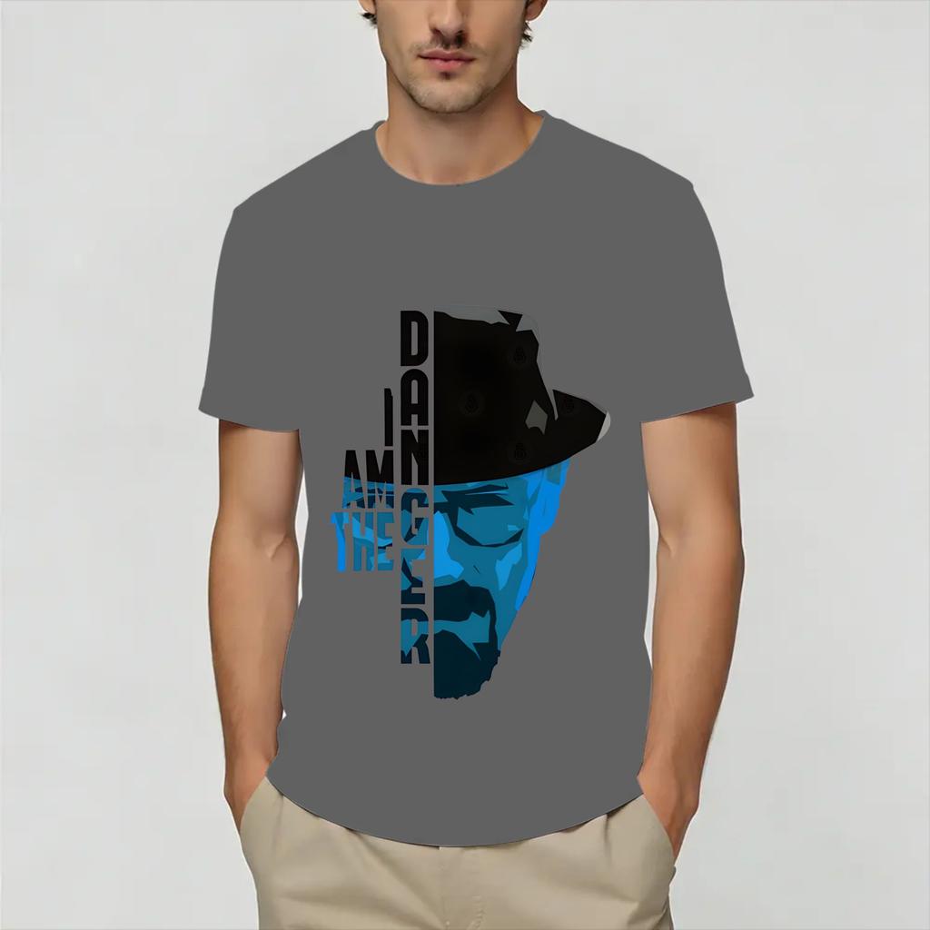 Unisexs TShirt Breaking Bad Funny Cotton Tee Shirt Short Sleeve T Shirt Crewneck Clothes Printed