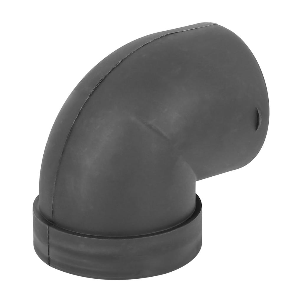 X AUTOHAUX Car Heater Hot Air Duct Pipe 75mm Elbow Outlet Connector Plastic Black