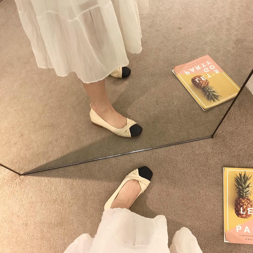 Gentle Soft-soled Single Shoes Ladyshoes Spring and Autumn with Skirts Flat-soled Mary Jane Casual Women's Shoes