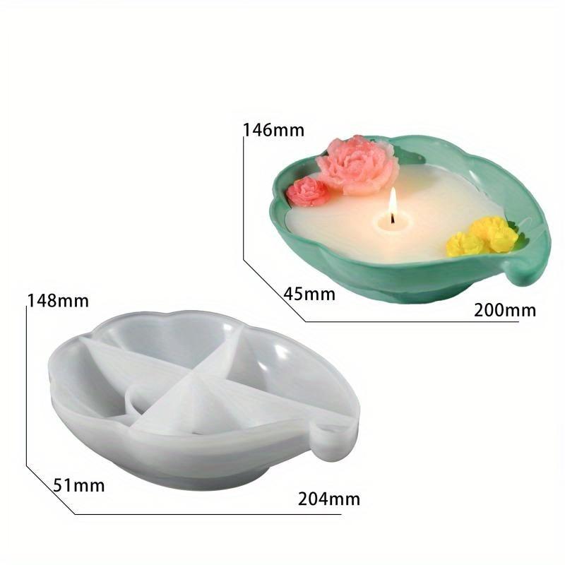 DIY Drip Glue Mold Cloud Storage Box Silicone Mold Gypsum Aromatherapy Candle Cup