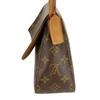 Used LOUIS VUITTON Shoulder Bag Mini looping M51147 Monogram/Nume leather Brown one belt