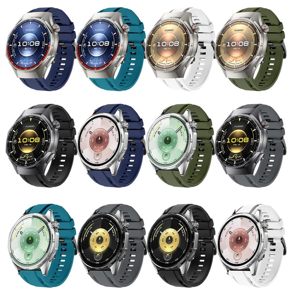 Offical Band Suitable for Huawei Watch GT6 46mm Breathable Sport Silicone Band for Huawei Watch GT6pro GT5pro 46mm WATCH Correa