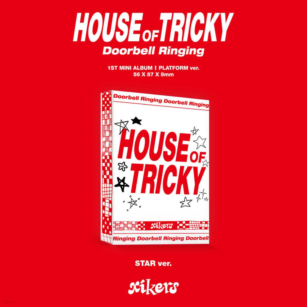 Psychers (xikers) - 1ST MINI ALBUM [HOUSE OF TRICKY : Doorbell Ringing][STAR ver.] (Platform Album)