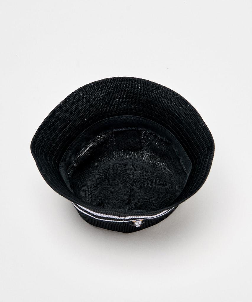 [Munsingwear] Lightweight Bucket Hat, UV Protection, Sun Protection, Washable at Home, Sporty, Golf, MG5SCP75L, Women's, BK00 (Black)