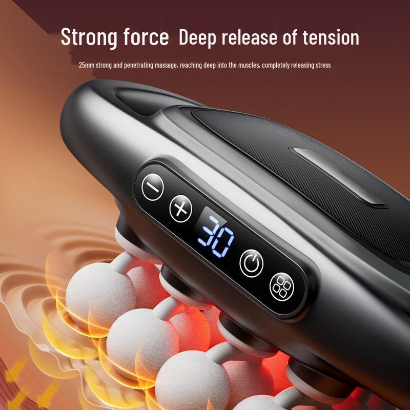 Cross 16-Head Professional Muscle Relaxation Massager for Thighs, Calves, Back & Waist