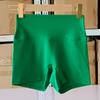 Women's High Waist Yoga Shorts, Nylon Tight Fit, High Elasticity