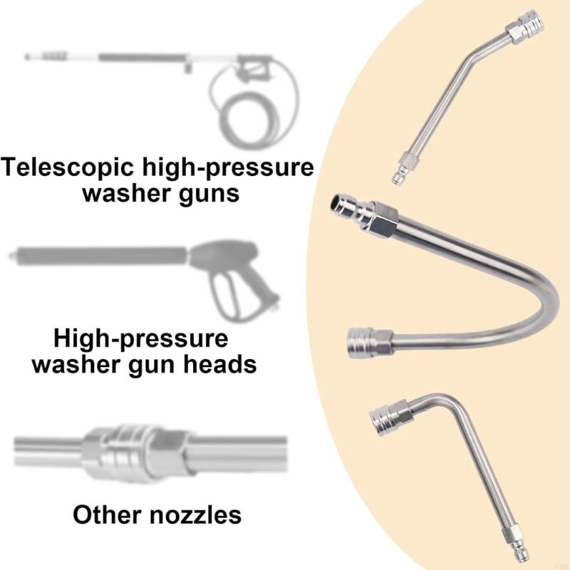 Multiple Angles Pressure Washer Wand Stainless Steel Rod Quickly Connects J0MC China Mainland