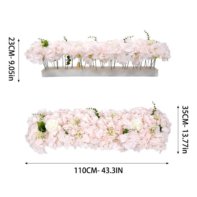 Long Floral Path Arch for Weddings & Events - Forest Style