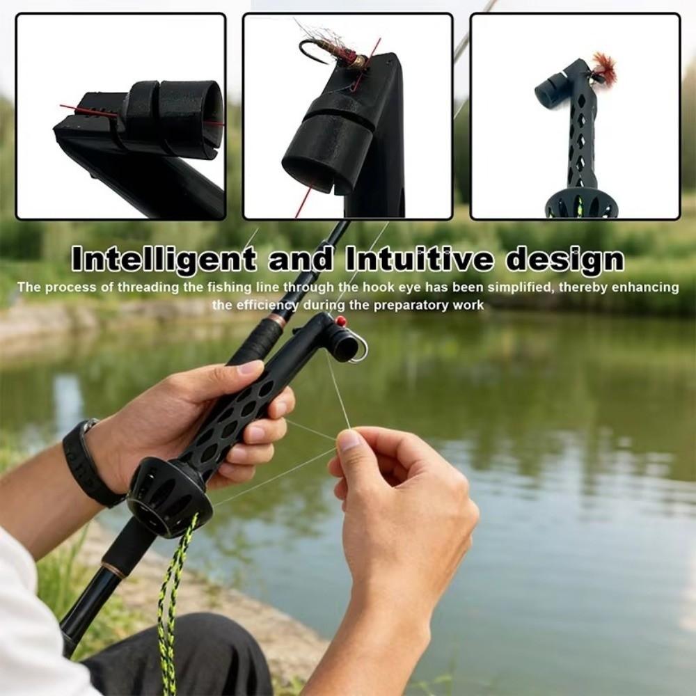 Enhebrador Ligero para Pesca con Mosca Enhebrador Magnético para Sedal de Pesca Enhebrador Magnético para Moscas En el Agua