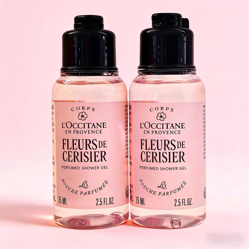 L OCCITANE Cherry Blossom Shower Gel Travel Set