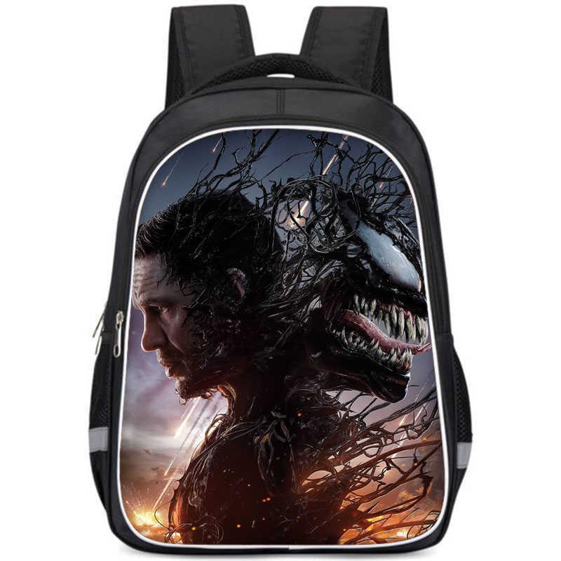 Versatile The Venom Last Dance Cartoon Pattern Backpack For School With High Durability And Comfort