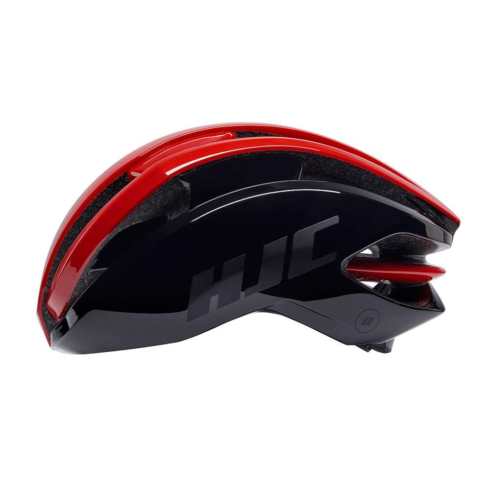 

HJC IBEX Road Bike Helmet Model L 2.0 [JCF Certified] Lightweight, High-End (RED BLACK, (58-61cm))