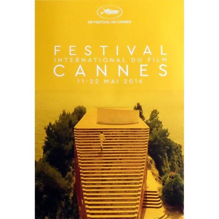 

Festival Cannes 2016 Affiche Officielle(Format 60x80cm ROULEE)