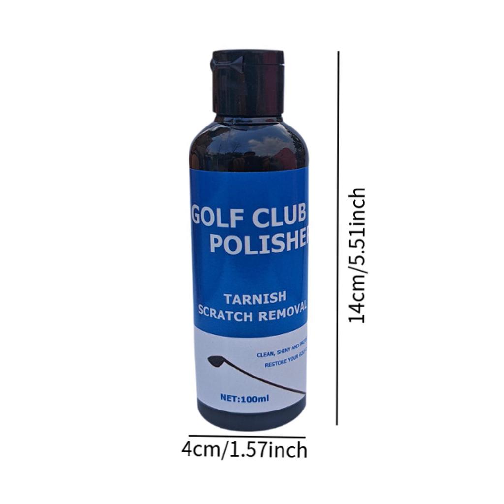 Golf Club Cleaner 100ml Maintenance Polish for Balls Putters Irons