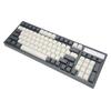 Gaming Keyboard RGB LED Backlight Mechanical Waterproof Compact 96 Keys USB Membrane Keyboard for Desktop Computer PC