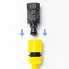 3/4inch Hose Adapter Quick Connector Coupling Joint Extender Connection Repair for Garden Irrigation Tubing Stop Adapter