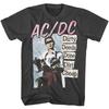 AC/DC Dirty Deeds Done Dirt Cheap Smoke Rock and Roll Music Band T-T-shirt Tops Tees Men's Women's Unisex