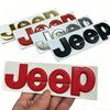 Auto Front Rear Badge RRS Emblem Sticker for Jeep Wrangler Grand Cherokee Compass Patriot Liberty Renegade Car Exterior Accessories