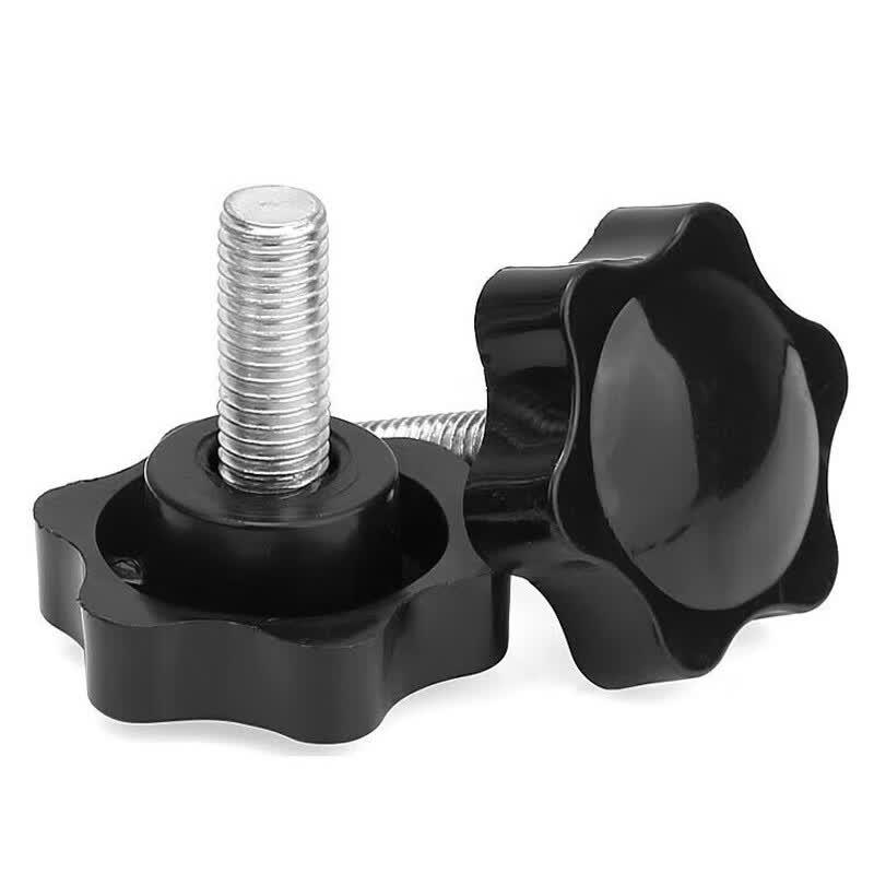 Qingwa Plum Blossom Carbon Steel Adjustment Screw with Handle