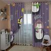 Curtains Polar Bear Elk Penguin Tile Drawing Series 3 Digital Printing High Density Blackout Curtains