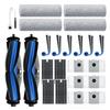 A78E-24 Pcs For Ecovacs Deebot X9 Pro Omni X9 Pro Vacuum Robot Main Side Brush Mop Filter Dust Bags