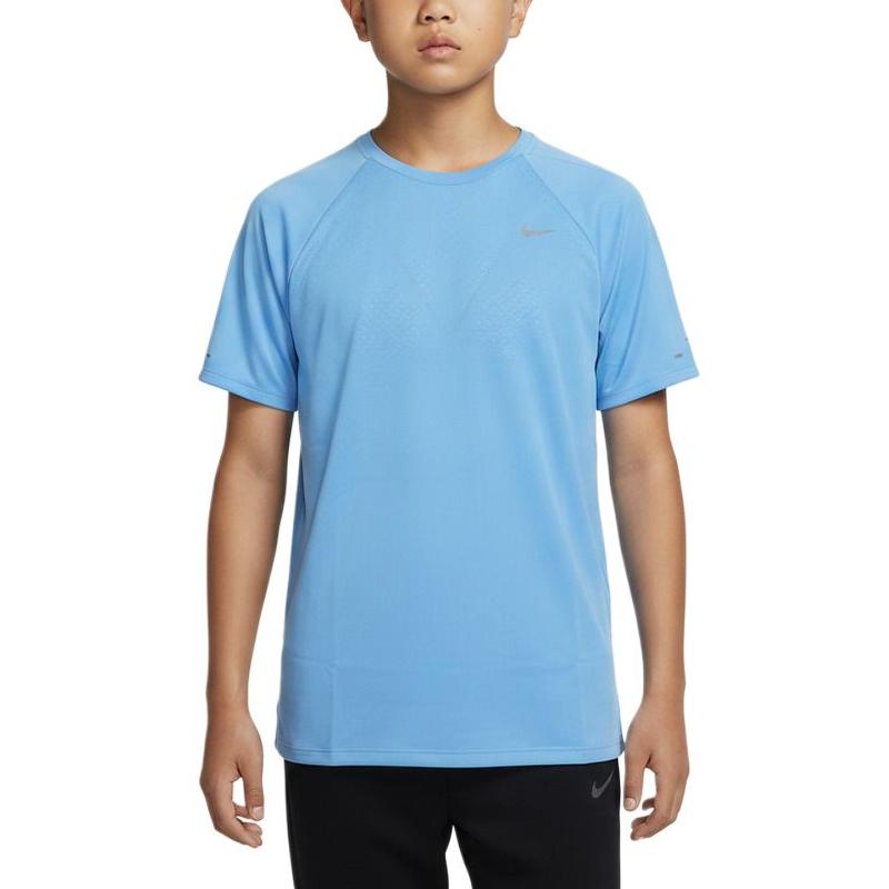 Nike Comfortable Round Neck Short Sleeve Pullover Kids tops IO0522-497