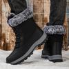 Snow Boots Men New Ladies Shoes Platform Shoes Man Flat Keep Warm Boots Ladies Casual Plush Botas Mujer Winter Shoes Men