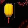 Chinese Retro Red Lantern Festival Printing Landscape Decorative Lanterns Outdoor Waterproof Sunscreen PVC New Year Lanterns