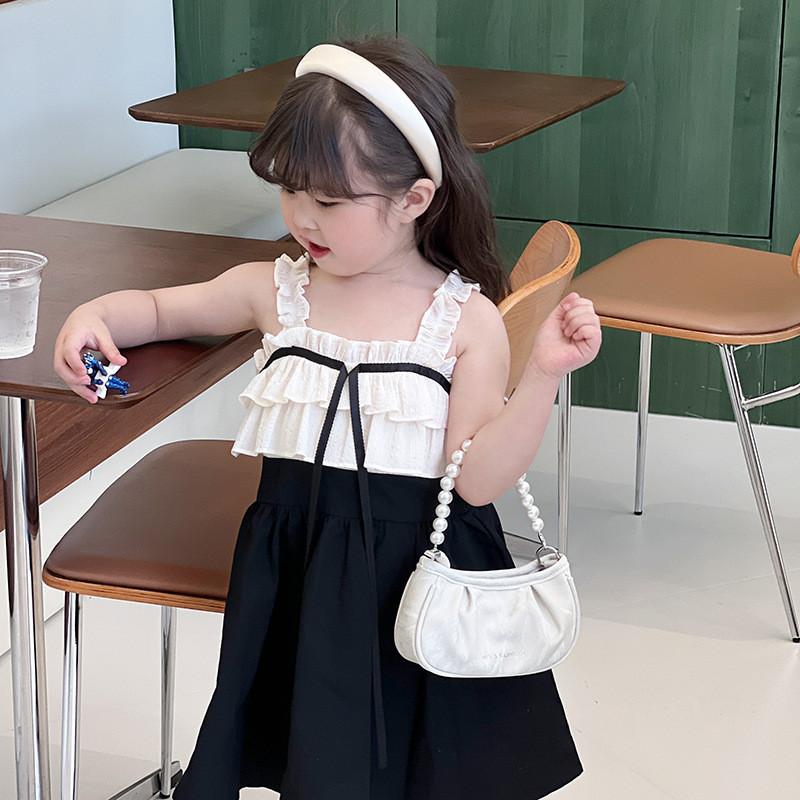 Stylish Pearl Princess Handbag For Kids In Various Colors Perfect For Daily Use