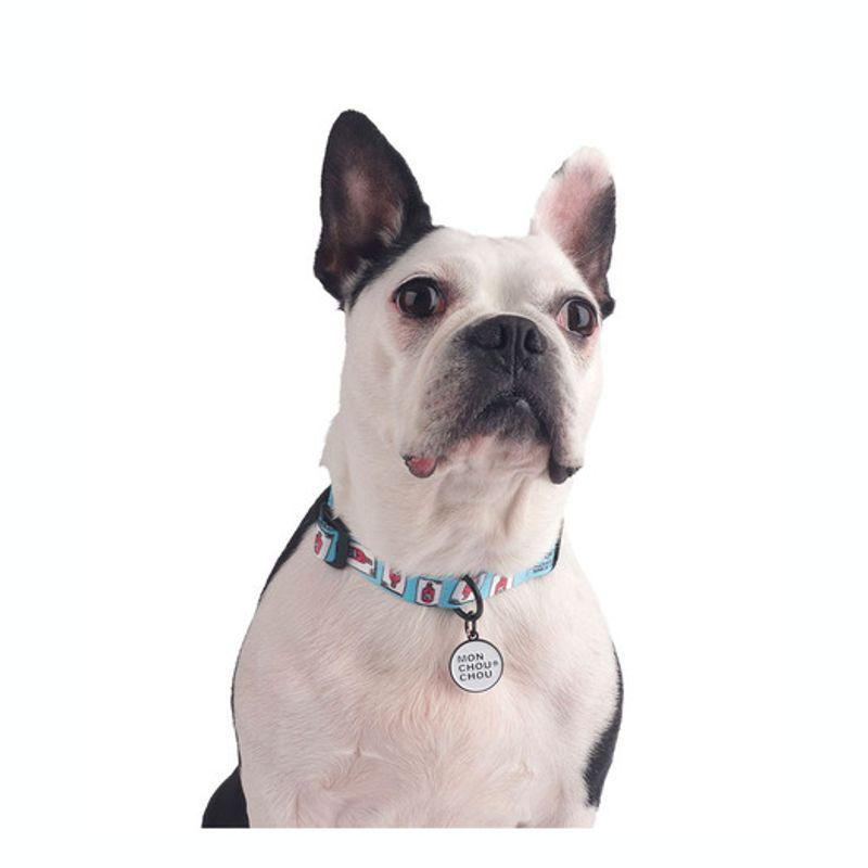 MONCHOUCHOU Walk with Dog_Collar Tomato Ketchup